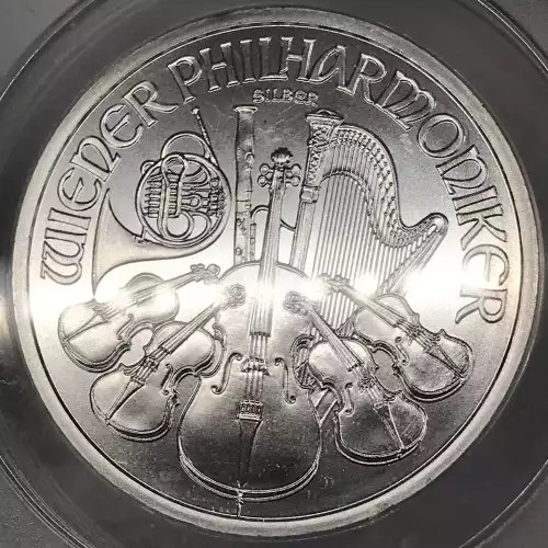 AUSTRIA 1 oz Silver Philharmonic 1-1/2 (1.50) EURO 2008-present (3)