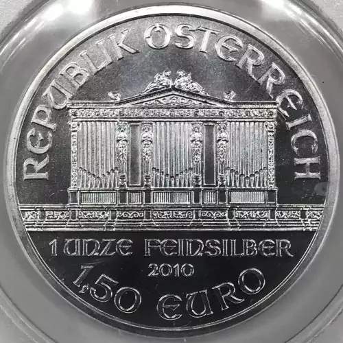 AUSTRIA 1 oz Silver Philharmonic 1-1/2 (1.50) EURO 2008-present (4)