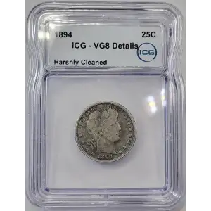 Barber Quarter Dollar