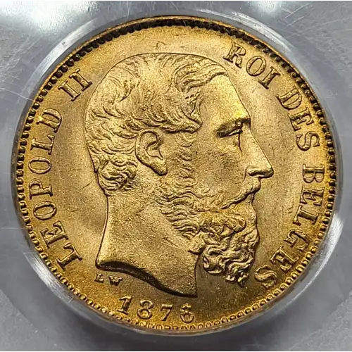BELGIUM Gold 20 FRANCS (20 Frank) (2)