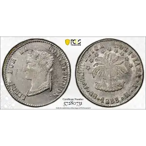 Bolivia Silver 4 SOLES