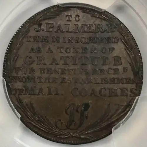 (c.1797) Tk 1/2D DH-363 Middlesex, Mail Coach, BN (2)