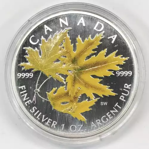 Canada 1 oz Silver Maple Leaf $5 Coin (generic, any year, any type)