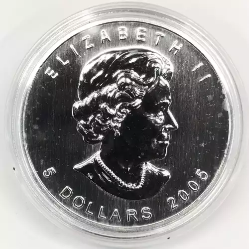 Canada 1 oz Silver Maple Leaf $5 Coin (generic, any year, any type) (2)