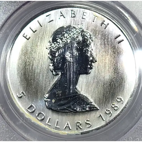 Canada 1 oz Silver Maple Leaf $5 Coin (generic, any year, any type) (2)