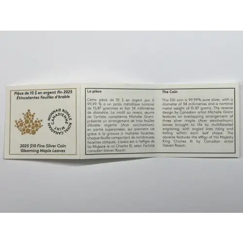 CANADA Silver 10 DOLLARS (15.87 grams / ~ 1/2 oz) (generic)