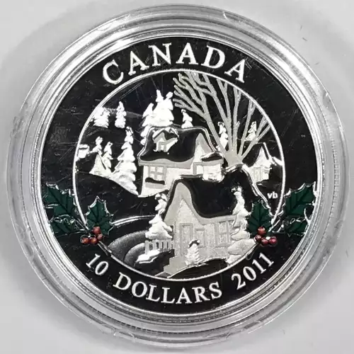 CANADA Silver 10 DOLLARS (2)