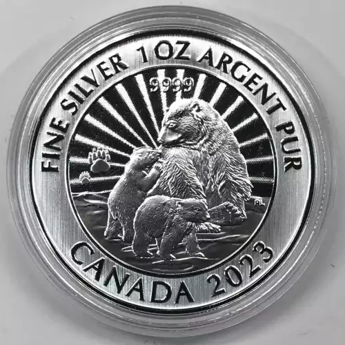 CANADA Silver 5 DOLLARS (1 oz / 31.1 grams) (generic)