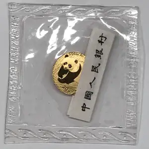 CHINA, PEOPLE'S REPUBLIC 1/20 oz Gold Panda 20 Yuan (generic)