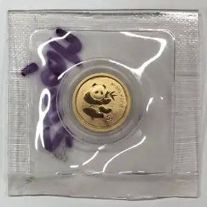 CHINA, PEOPLE'S REPUBLIC 1/20 oz Gold Panda 5 Yuan (generic)