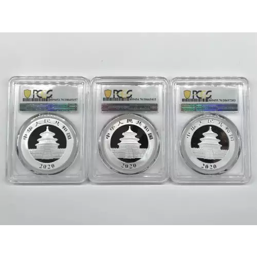 CHINA, PEOPLE'S REPUBLIC 30 g Silver Panda 10 YUAN (2016-present) (3)