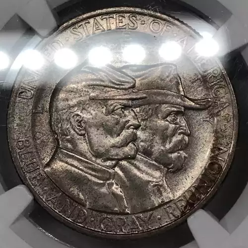 Classic Commemorative Silver--- Battle of Gettysburg 75th Anniversary 1936 -Silver- 0.5 Dollar (4)