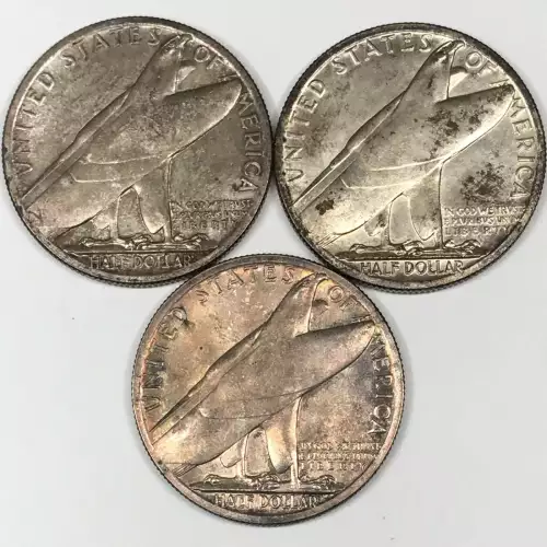 Classic Commemorative Silver--- Bridgeport, Connecticut, Centennial 1936 -Silver- 0.5 Dollar