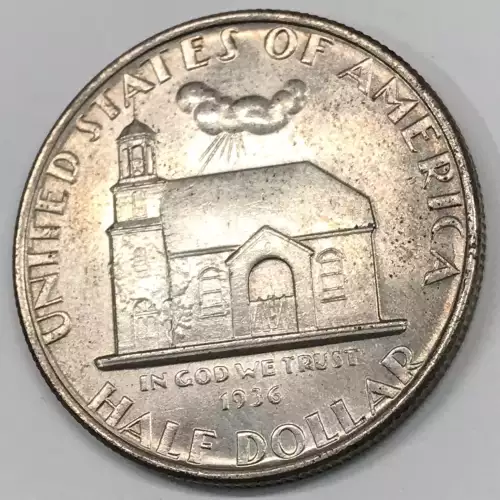 Classic Commemorative Silver--- Delaware Tercentenary 1936 -Silver- 0.5 Dollar (3)