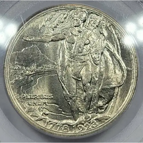 Classic Commemorative Silver--- Hawaiian Sesquicentennial 1928 -Silver- 0.5 Dollar (5)