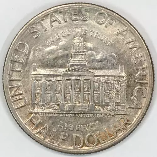 Classic Commemorative Silver--- Iowa Centennial 1946 -Silver- 0.5 Dollar