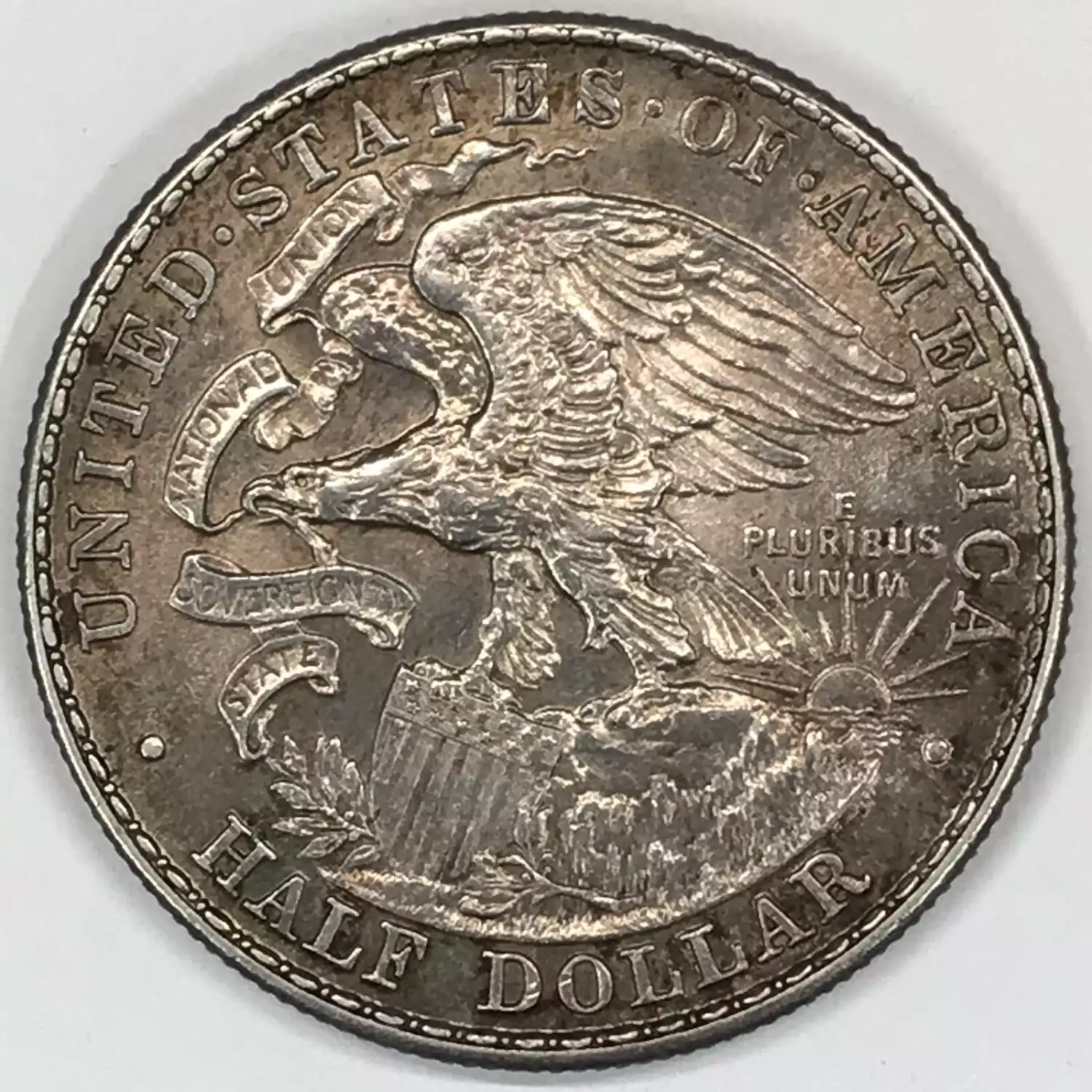 Classic Commemorative Silver--- Lincoln Illinois Centennial 1918 -Silver- 0.5 Dollar (3)