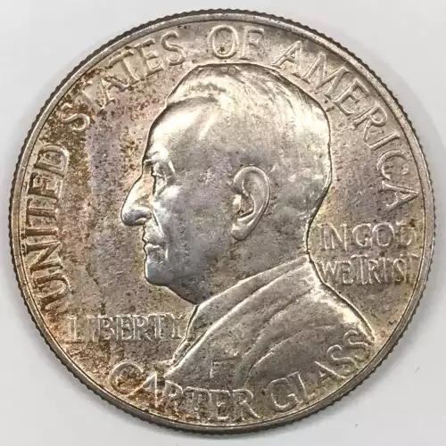 Classic Commemorative Silver--- Lynchburg, Virginia, Sesquicentennial 1936-Silver- 0.5 Dollar (2)