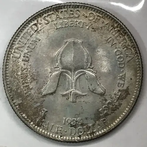 Classic Commemorative Silver--- New Rochelle, New York, 250th Anniversary 1938 -Silver- 0.5 Dollar (3)