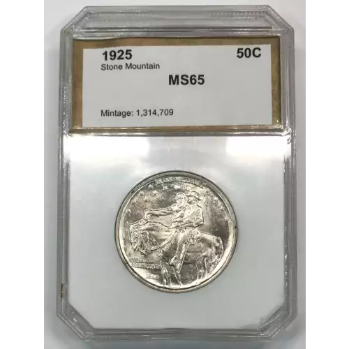 Classic Commemorative Silver--- Stone Mountain Memorial 1925 -Silver- 0.5 Dollar