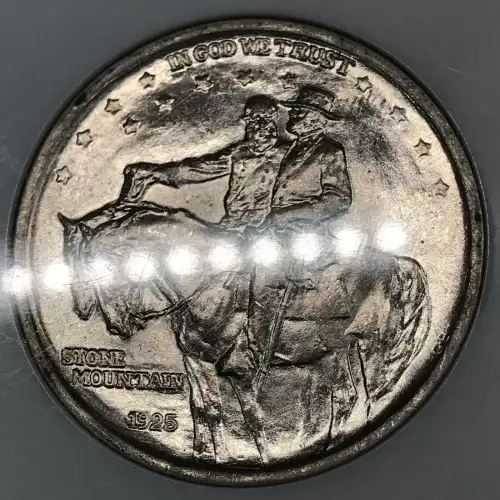 Classic Commemorative Silver--- Stone Mountain Memorial 1925 -Silver- 0.5 Dollar (3)