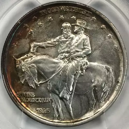 Classic Commemorative Silver--- Stone Mountain Memorial 1925 -Silver- 0.5 Dollar