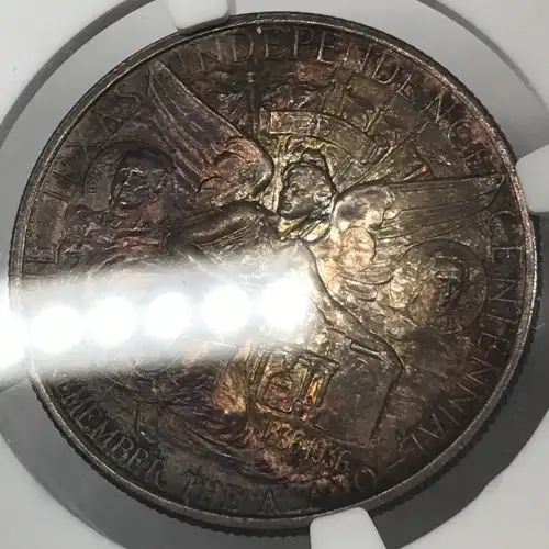 Classic Commemorative Silver--- Texas Independence Centennial 1934-1938-Silver- 0.5 Dollar