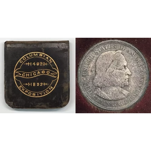 Classic Commemorative Silver--- World's Columbian Exposition Half Dollar 1892 - 1893 -Silver- 0.5 Dollar