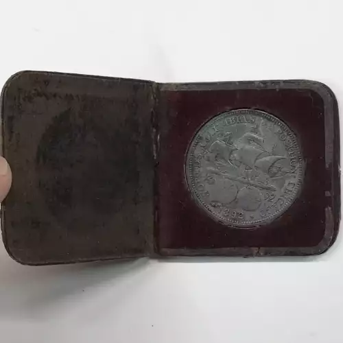 Classic Commemorative Silver--- World's Columbian Exposition Half Dollar 1892 - 1893 -Silver- 0.5 Dollar (4)