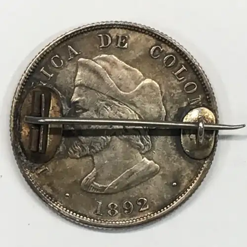 COLOMBIA Silver 50 CENTAVOS (2)