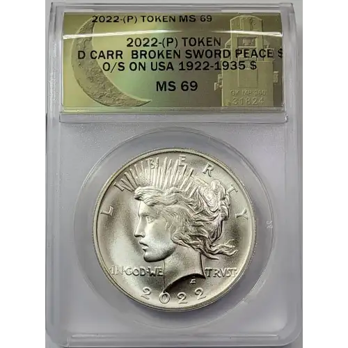 Daniel Carr Medal / Token (generic)