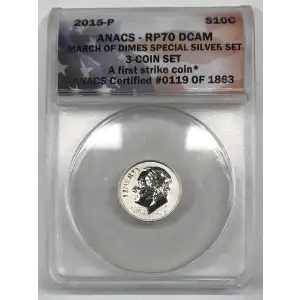 Dimes---Roosevelt 1946-1964-Silver- 1 Dime (3)