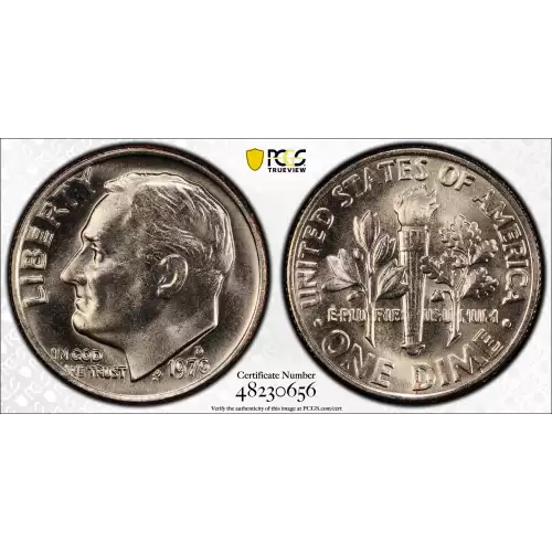 Dimes---Roosevelt 1965-Present-Copper-Nickel- 1 Dime