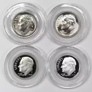 Dimes---Roosevelt 1965-Present-Copper-Nickel- 1 Dime