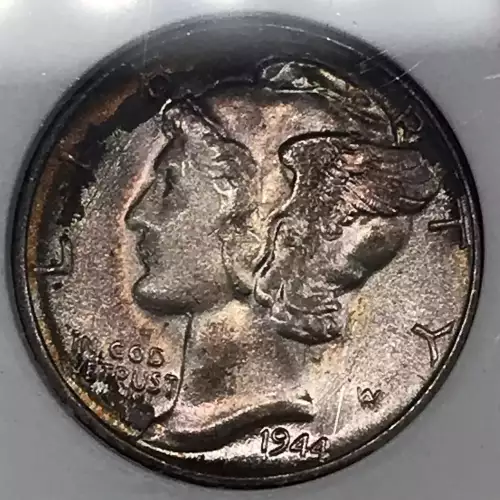 Dimes---Winged Liberty Head or Mercury 1916-1945 -Silver- 1 Dime (3)