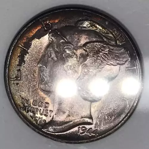 Dimes---Winged Liberty Head or Mercury 1916-1945 -Silver- 1 Dime (4)