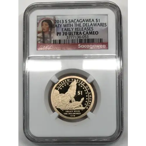Dollars---Native American 2009-Present -Brass- 1 Dollar