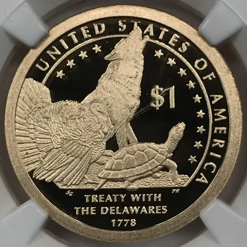 Dollars---Native American 2009-Present -Brass- 1 Dollar (2)