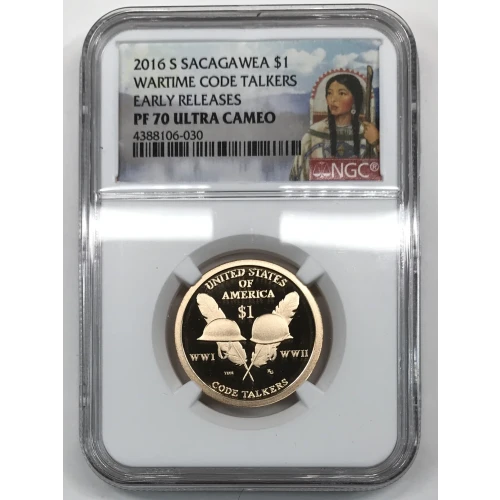Dollars---Native American 2009-Present -Brass- 1 Dollar