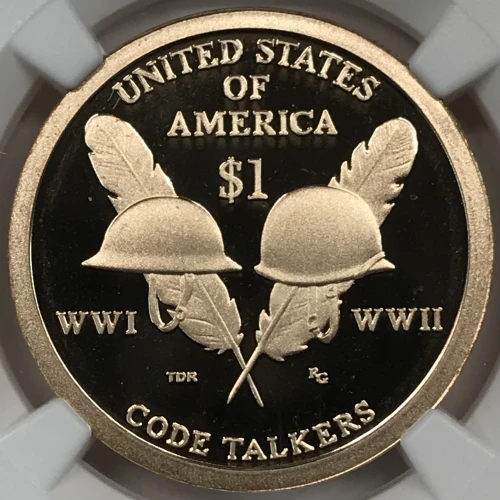 Dollars---Native American 2009-Present -Brass- 1 Dollar (2)