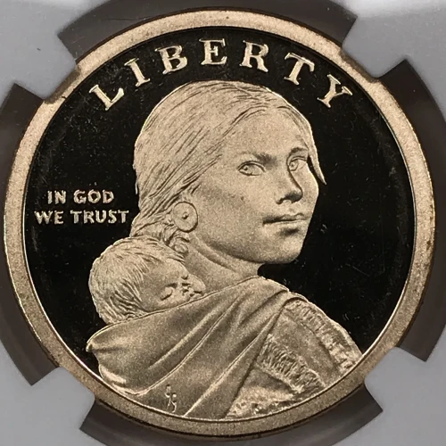 Dollars---Native American 2009-Present -Brass- 1 Dollar (3)