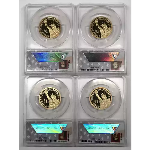 Dollars---Presidential 2007-2016, 2020 -Brass- 1 Dollar