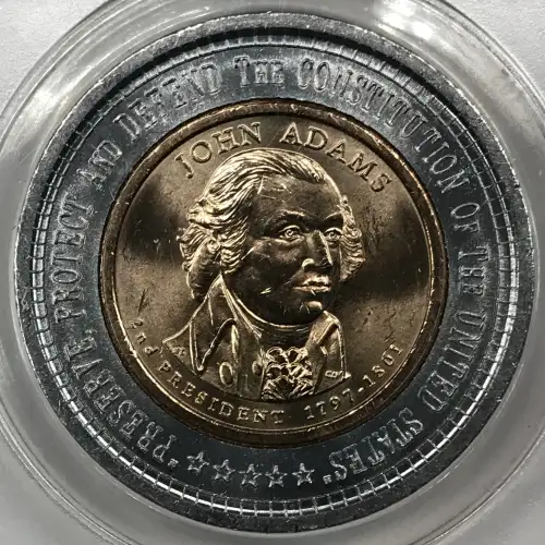 Dollars---Presidential 2007-2016, 2020 -Brass- 1 Dollar (2)