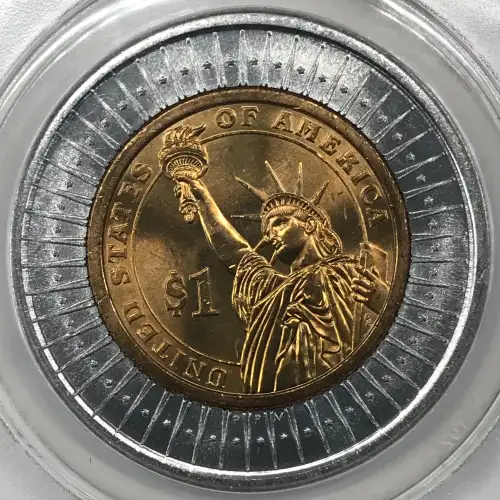 Dollars---Presidential 2007-2016, 2020 -Brass- 1 Dollar (3)