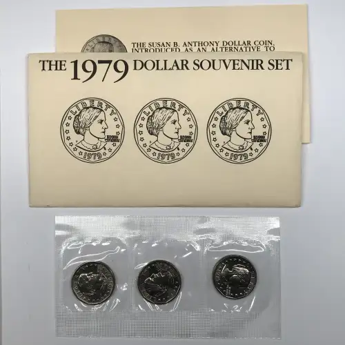 Dollars---Susan B. Anthony 1979-1999 -Copper-Nickel- 1 Dollar (2)