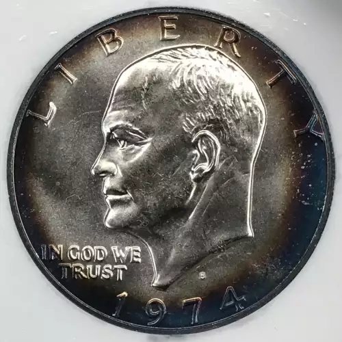 Eisenhower Silver Dollar (1971-1976) - 40% Silver