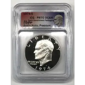 Eisenhower Silver Dollar (1971-1976) - 40% Silver