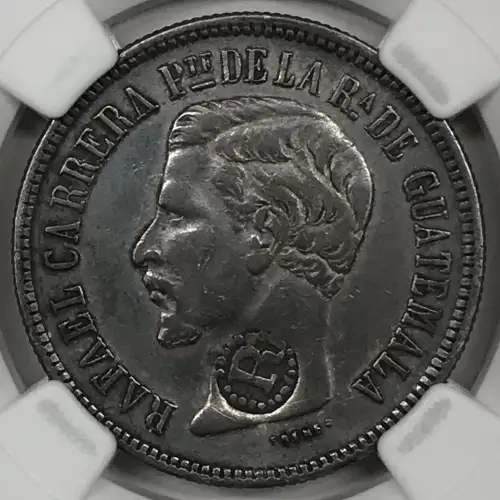 EL SALVADOR Silver 2 REALES (2)
