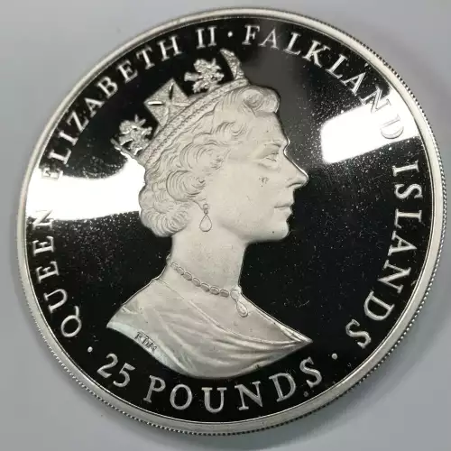 Falkland Islands Silver 25 POUNDS