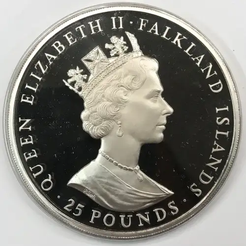 Falkland Islands Silver 25 POUNDS (3)